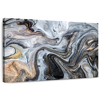 Abstract Flow Canvas Print