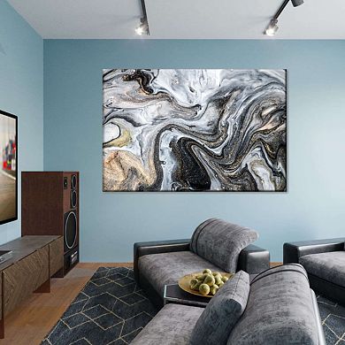 Abstract Flow Canvas Print