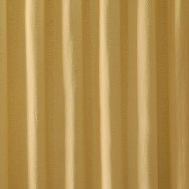 Brooklyn Loom Solid Cotton Percale Shower Curtain