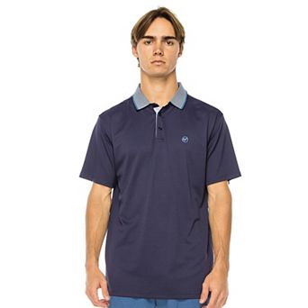 Men's Next Flex Victory Textured Solid Golf Polo Shirt
