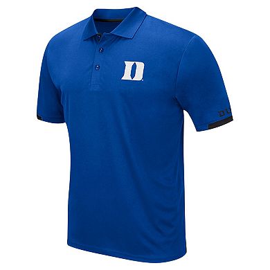 Men's Colosseum Royal Duke Blue Devils Santry Polo