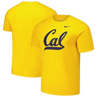 Men's Nike Gold Cal Bears Logo T-Shirt
