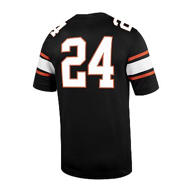 Men's Nike #24 Black Oklahoma State Cowboys Untouchable Football Jersey