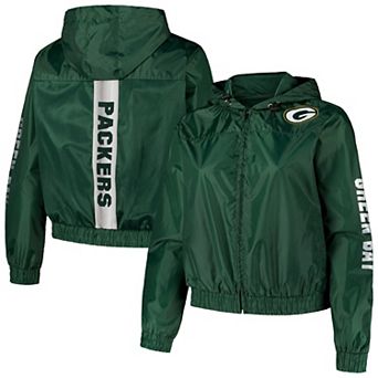Women's Fanatics Green Green Bay Packers Full-Zip Jacket