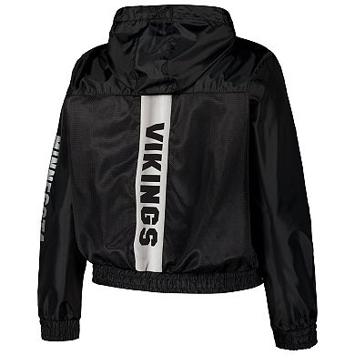 Women's Fanatics Black Minnesota Vikings Full-Zip Jacket