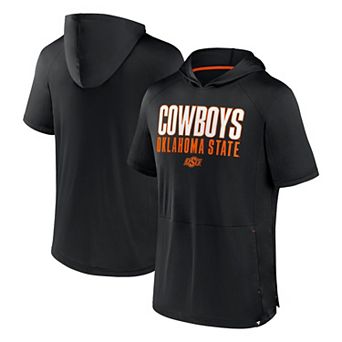 Men's Fanatics Black Oklahoma State Cowboys Core Read Hoodie T-Shirt