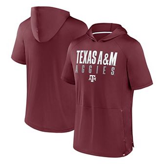 Men's Fanatics Maroon Texas A&M Aggies Core Read Hoodie T-Shirt