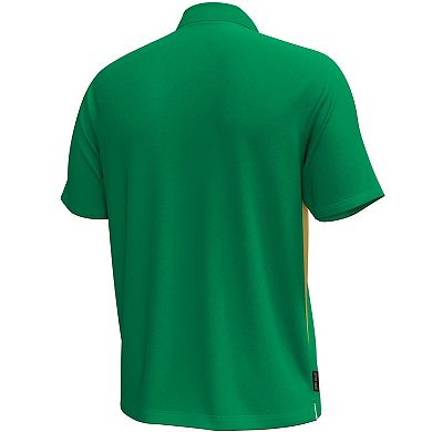 Men's Under Armour Kelly Green Notre Dame Fighting Irish Title Performance Polo