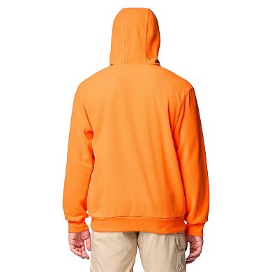 Men's Columbia Orange Clemson Tigers Flanker Fleece Pullover Hoodie