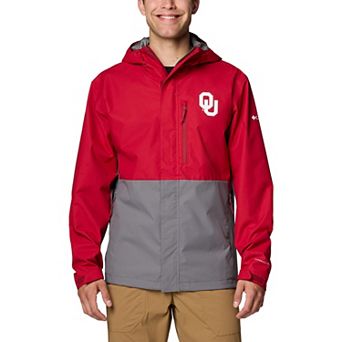 Men's Columbia Crimson Oklahoma Sooners Field Bound Omni-Tech�� Full-Zip Jacket