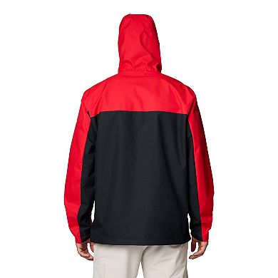 Men's Columbia Scarlet Nebraska Huskers Field Bound Omni-Tech™ Full-Zip Jacket