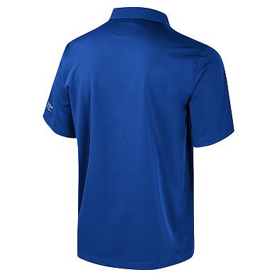 Men's Colosseum Royal Duke Blue Devils Strike Bowling Button-Up Shirt