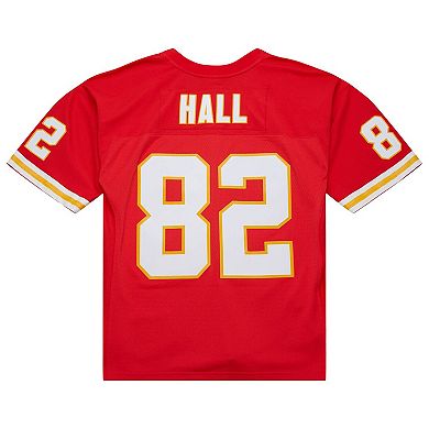 Men's Mitchell & Ness Dante Hall Red Kansas City Chiefs 2002 Legacy Replica Jersey