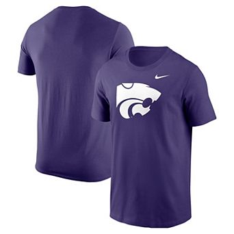 Men's Nike Purple Kansas State Wildcats Logo T-Shirt