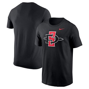 Men's Nike Black San Diego State Aztecs Logo T-Shirt