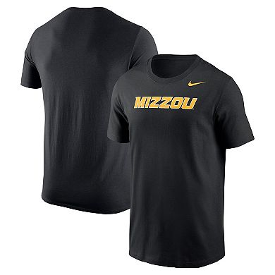 Men's Nike Black Missouri Tigers Logo T-Shirt