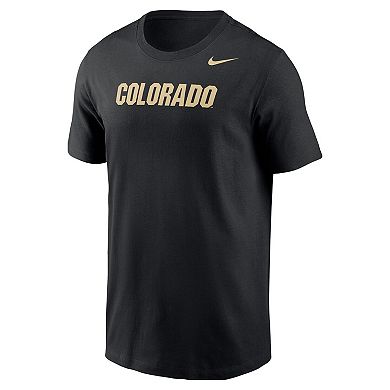 Men's Nike Black Colorado Buffaloes Logo T-Shirt