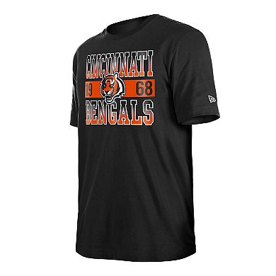 Men's New Era Black Cincinnati Bengals City Team T-Shirt