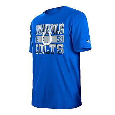 Men's New Era Royal Indianapolis Colts City Team T-Shirt