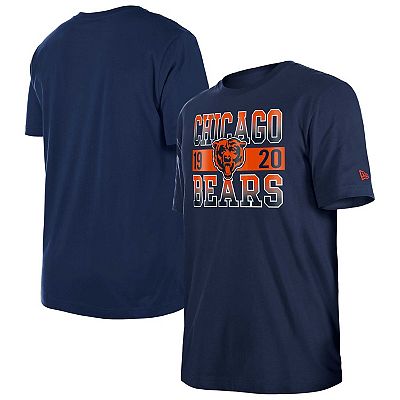 Men s New Era Navy Chicago Bears City Team T Shirt