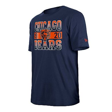 Men's New Era Navy Chicago Bears City Team T-Shirt