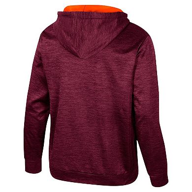 Men's Colosseum Maroon Virginia Tech Hokies Cypher Half-Zip Hoodie