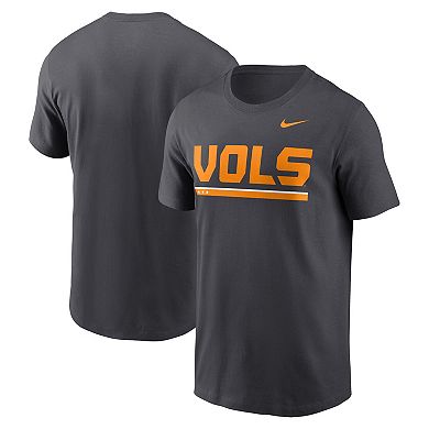 Men's Nike Anthracite Tennessee Volunteers Primetime Alternate Logo T-Shirt