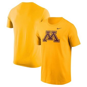 Men's Nike Gold Minnesota Golden Gophers Logo T-Shirt