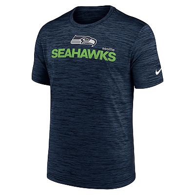 Men's Nike College Navy Seattle Seahawks Blitz Velocity Modern