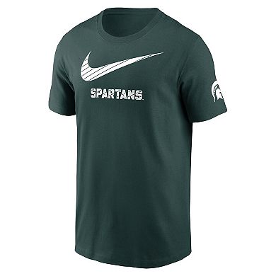 Men's Nike Green Michigan State Spartans Campus Mascot T-Shirt
