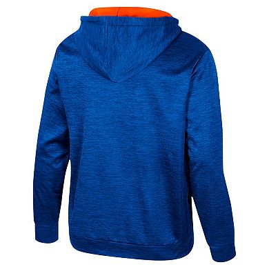 Men's Colosseum Royal Florida Gators Cypher Half-Zip Hoodie
