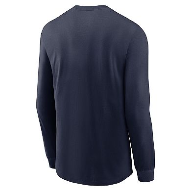 Men's Nike Navy Dallas Cowboys America's Team Essential Long Sleeve T-Shirt