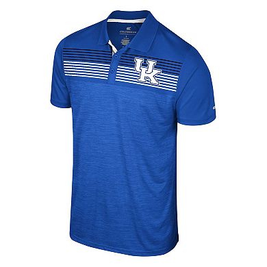 Men's Colosseum Royal Kentucky Wildcats Big & Tall Langmore Polo