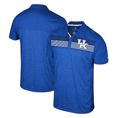 Men's Colosseum Royal Kentucky Wildcats Big & Tall Langmore Polo