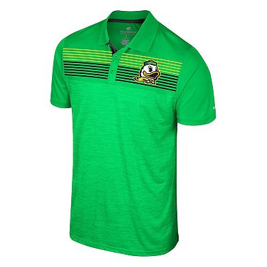 Men's Colosseum Green Oregon Ducks Big & Tall Langmore Polo