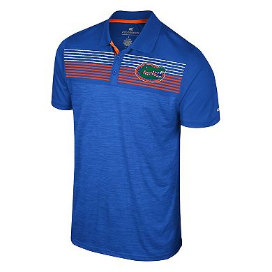 Men's Colosseum Royal Florida Gators Big & Tall Langmore Polo