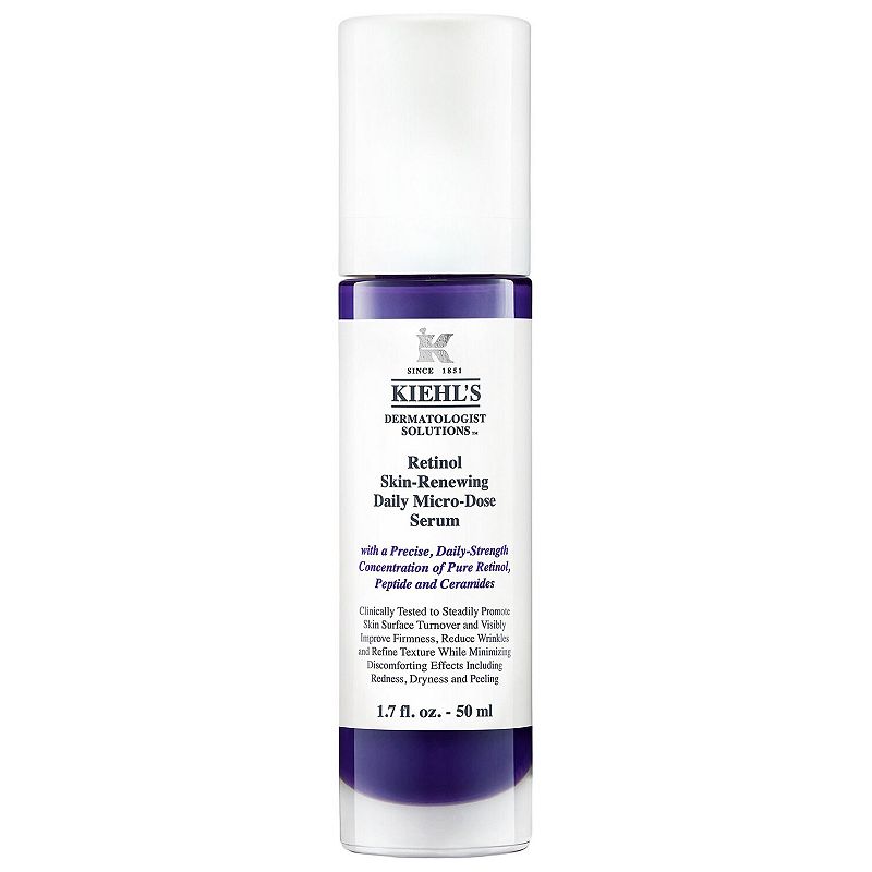 Kiehl's Since 1851 Micro-Dose Anti-Aging Retinol Serum with Ceramides & Peptide, Size: 1.7 FL Oz, None