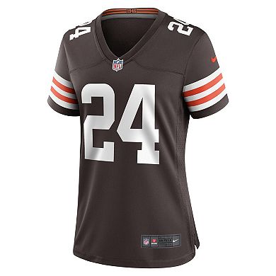 Women's Nike Nick Chubb Brown Cleveland Browns Team Game Jersey
