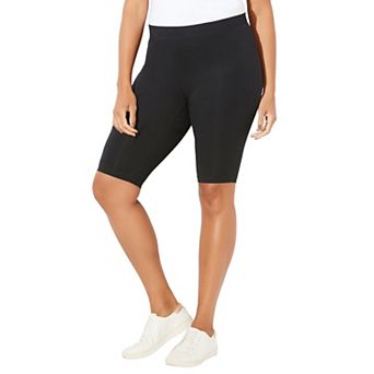 Catherines Women's Plus Size Knit Bike Short