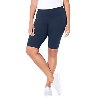 Catherines Women's Plus Size Knit Bike Short