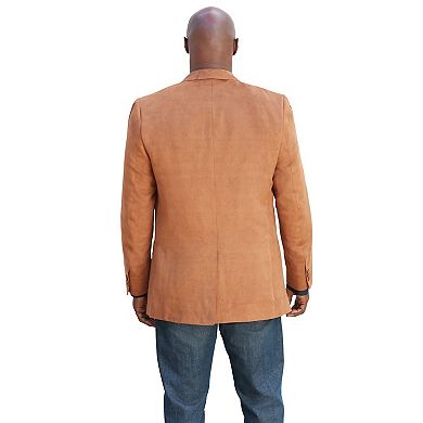 KingSize Men's Big & Tall Microsuede Blazer