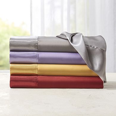 BrylaneHome Satin Bedtite; Sheet Set
