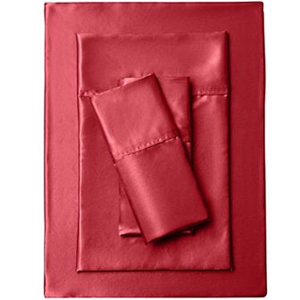 Brylanehome Satin Bedtite; Sheet Set