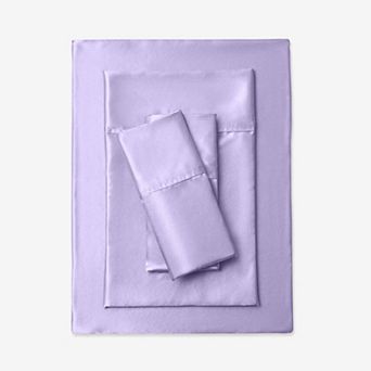 BrylaneHome Satin Bedtite; Sheet Set