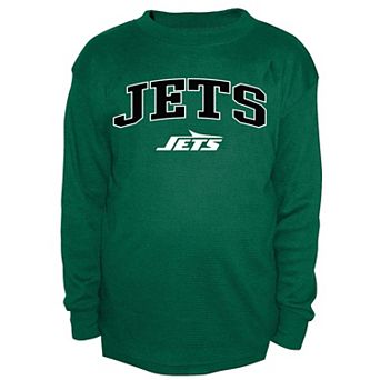 Men's Fanatics Green New York Jets Big & Tall Thermal Long Sleeve T-Shirt