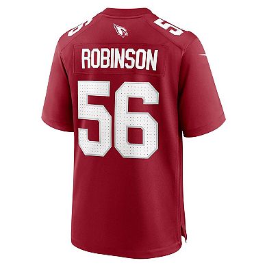Men's Nike Darius Robinson Cardinal Arizona Cardinals Player Game Jersey