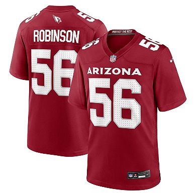 Men's Nike Darius Robinson Cardinal Arizona Cardinals Player Game Jersey