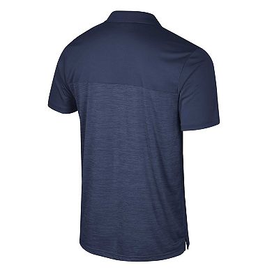 Men's Colosseum Navy Notre Dame Fighting Irish Langmore Polo