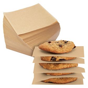 1000 Sheets Precut 4x4 Parchment Paper Squares, Unbleached Liners For Baking