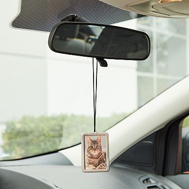 Car Rear View Mirror Hanging Accessories, Small Photo Frame (3 X 2.2 In, 2 Pack)